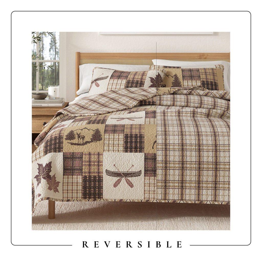 Redwood Lodge Quilt Set, photo 5 of 6