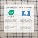 Turkish Cotton Flannel Sheet Set - Plaid & Stripe Collection, photo 4 of 30