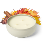 Flannel & Leaves 3-Wick Candle, photo 1 of 5