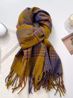 Warm Plaid Winter Scarf, photo 14 of 15