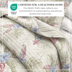 Floral Printed Cotton Quilt Set - Mendocino Collection, photo 11 of 12