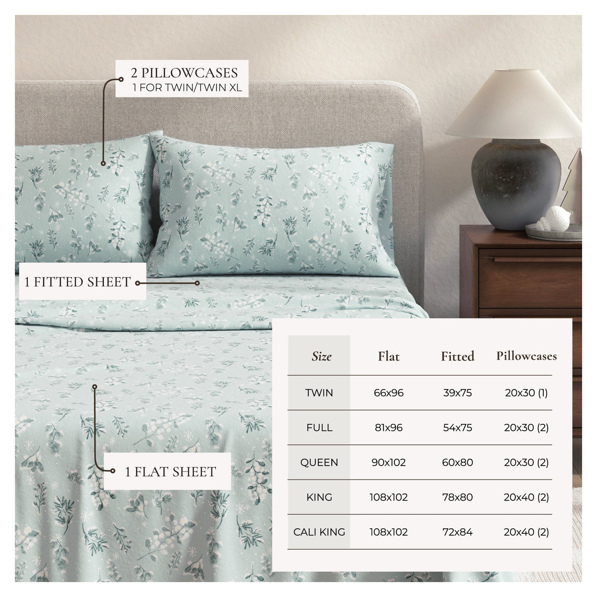 Turkish Cotton Flannel Sheet - Belle, photo 80 of 101