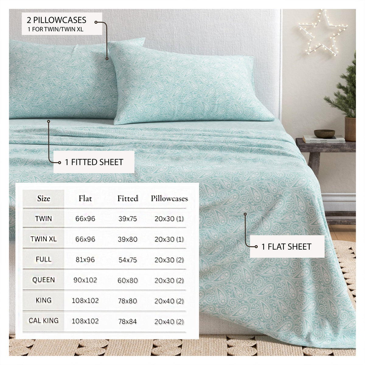 Turkish Cotton Flannel Sheet - Belle, photo 94 of 101