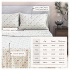 Turkish Cotton Flannel Sheet Set - Elevated Holiday, photo 9 of 48