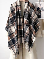 Warm Plaid Winter Scarf, photo 10 of 15
