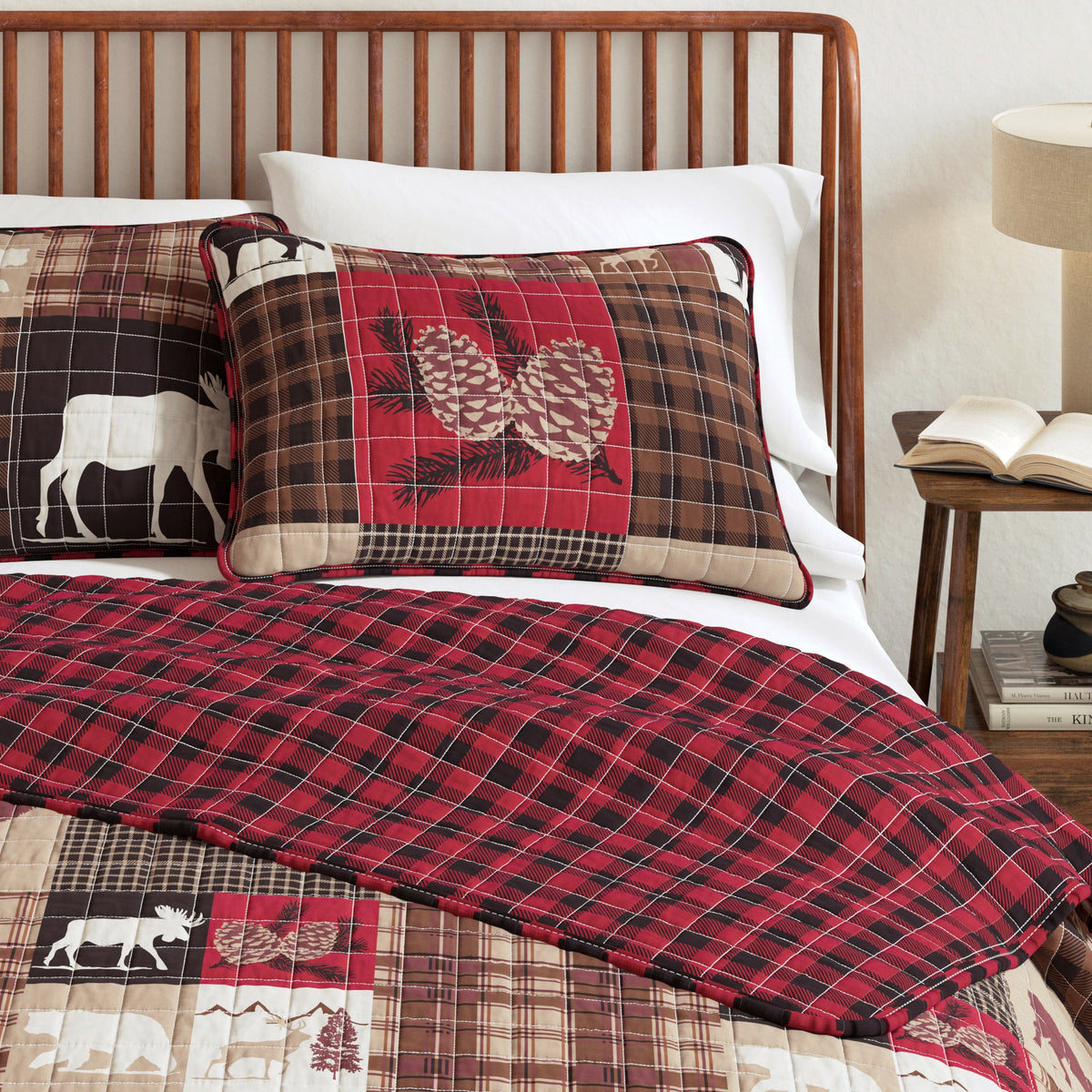 Rustic Landscape Quilt Set - Matthew Collection, photo 12 of 24