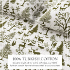 Turkish Cotton Flannel Sheet - Lakeview, photo 19 of 68