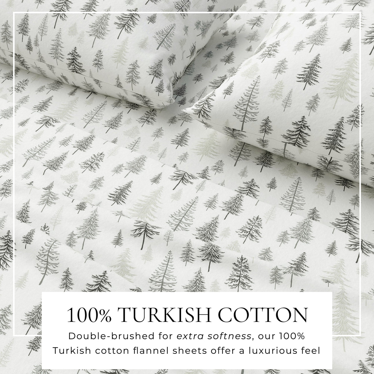 Turkish Cotton Flannel Sheet - Stratton, photo 13 of 74