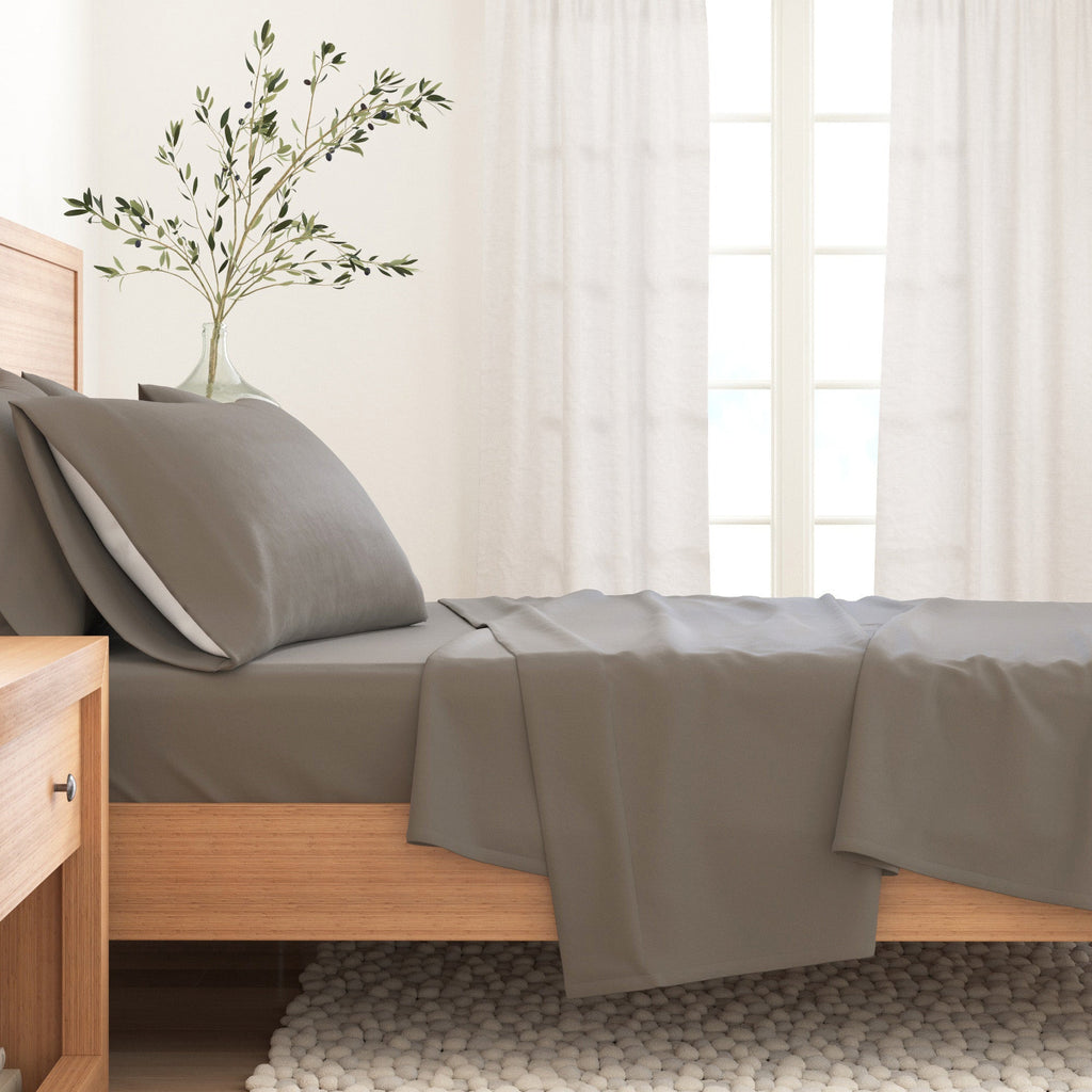 Cotton Solid Flannel Sheet - Nordic, photo 27 of 60