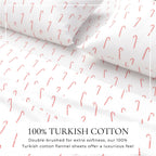 100% Turkish Cotton Flannel Sheet Sets - Boulder Collection, photo 14 of 40