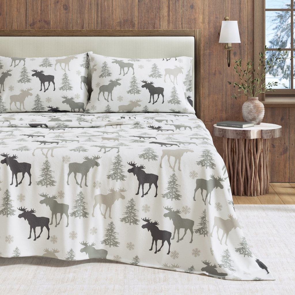 Turkish Cotton Flannel Sheet - Stratton, photo 36 of 74