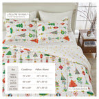 Reversible Christmas Comforter and Sham Set - Holiday Lodge, photo 70 of 120