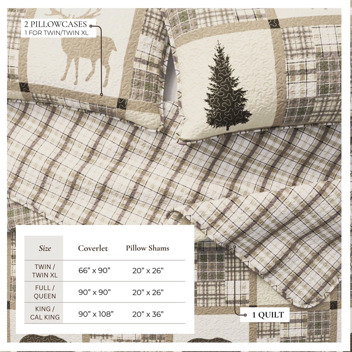 Lodge Quilt - Stonehurst Collection, photo 3 of 18