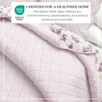 Floral Print & Scalloped Edge Cotton Quilt Set - Sandie, photo 5 of 12