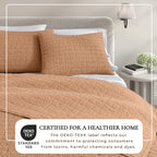 100% Cotton Honeycomb Waffle Garment Washed Quilt Set, photo 20 of 42