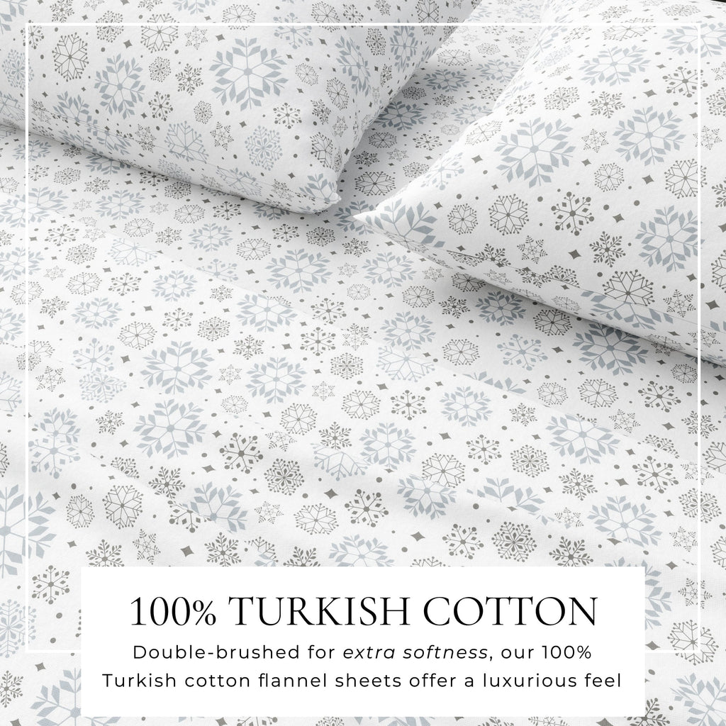 Turkish Cotton Flannel Sheet - Stratton, photo 26 of 74