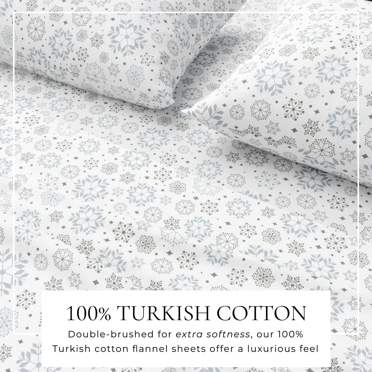 Turkish Cotton Flannel Sheet - Stratton, photo 26 of 74