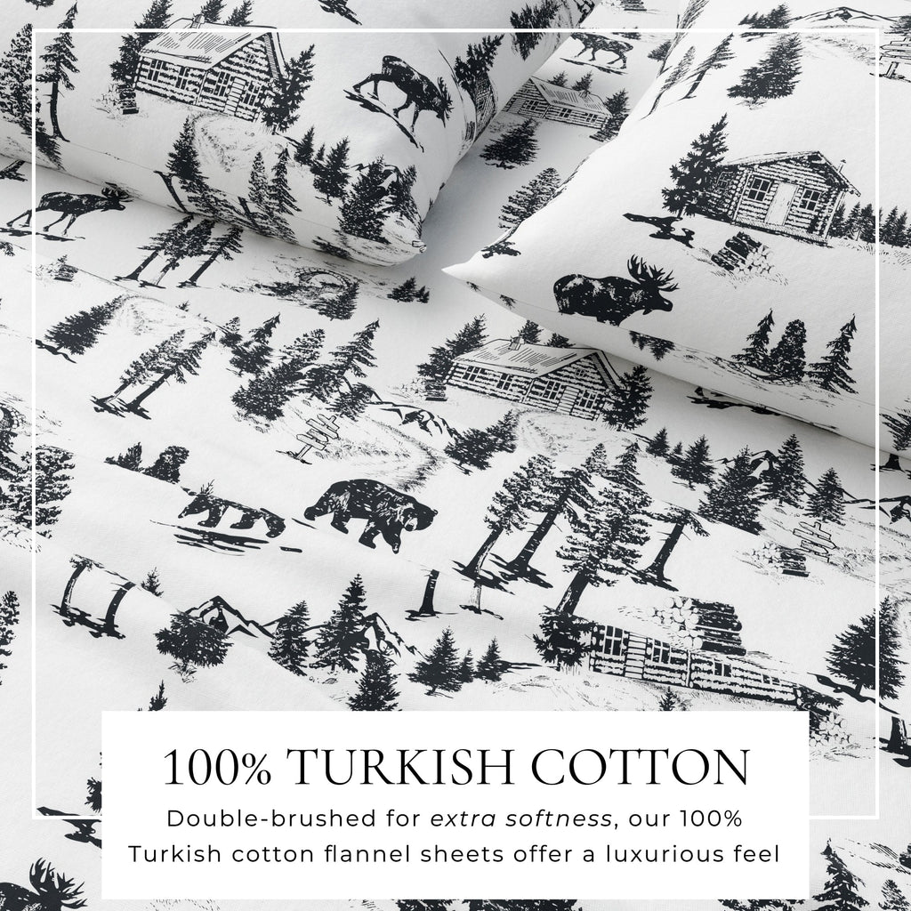 Turkish Cotton Flannel Sheet - Lakeview, photo 41 of 68