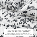 Turkish Cotton Flannel Sheet - Lakeview, photo 41 of 68