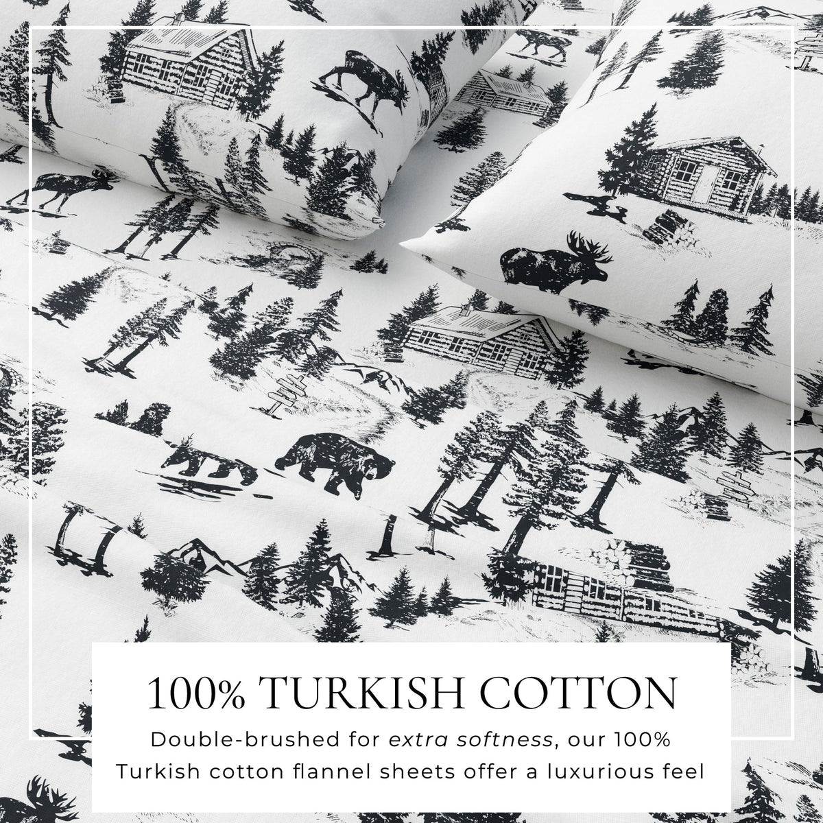Turkish Cotton Flannel Sheet - Lakeview, photo 41 of 68