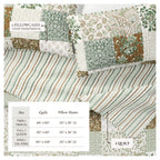 Floral Patchwork Quilt Set - Damia Collection, photo 4 of 6