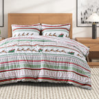 Reversible Christmas Comforter and Sham Set - Holiday Lodge, photo 85 of 120