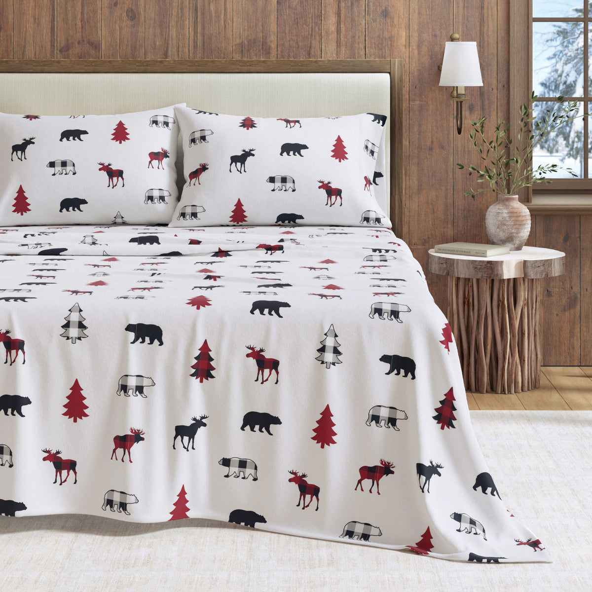 100% Turkish Cotton Flannel Sheet Sets - Boulder Collection, photo 7 of 40