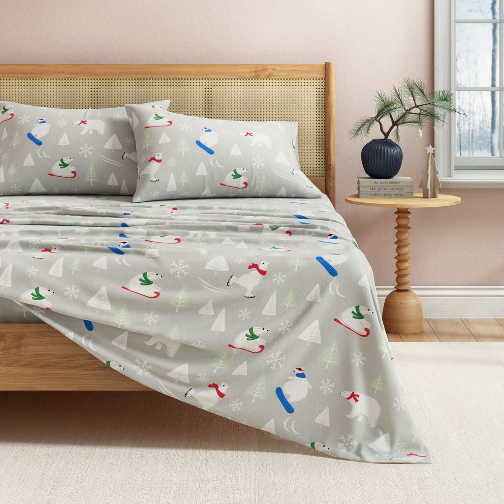 Turkish Cotton Flannel Sheet - Stratton, photo 42 of 74