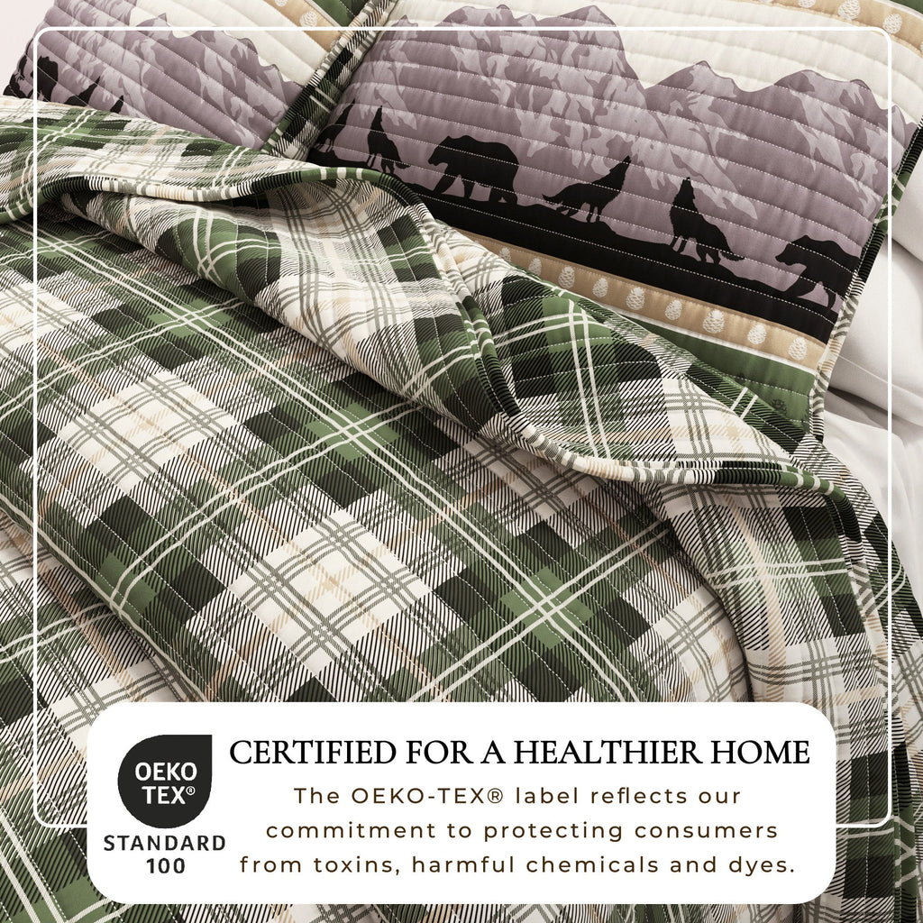 Lodge Quilt - Salt Creek Collection, photo 2 of 6