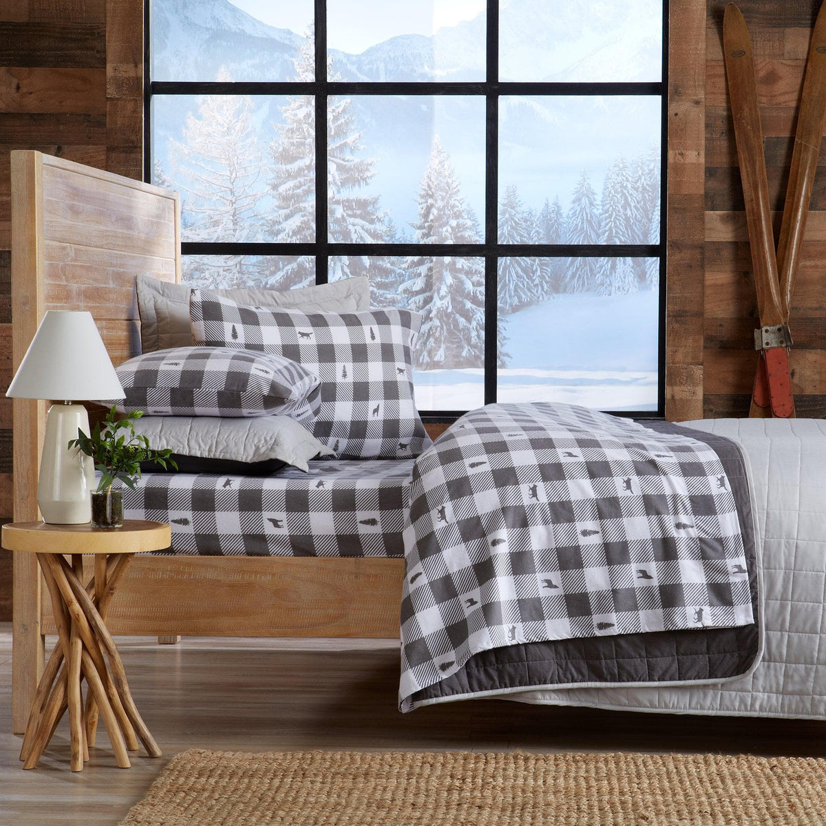 100% Turkish Cotton Flannel Sheet Sets - Boulder Collection, photo 37 of 40