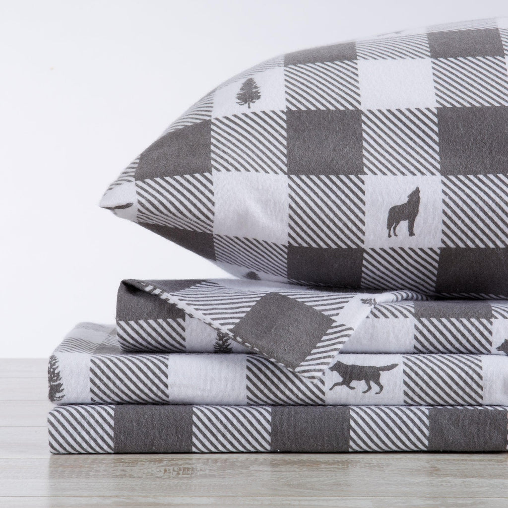 100% Turkish Cotton Flannel Sheet Sets - Boulder Collection, photo 39 of 40