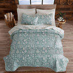 Lodge Woods Quilt - Winter Solstice Collection, photo 4 of 5