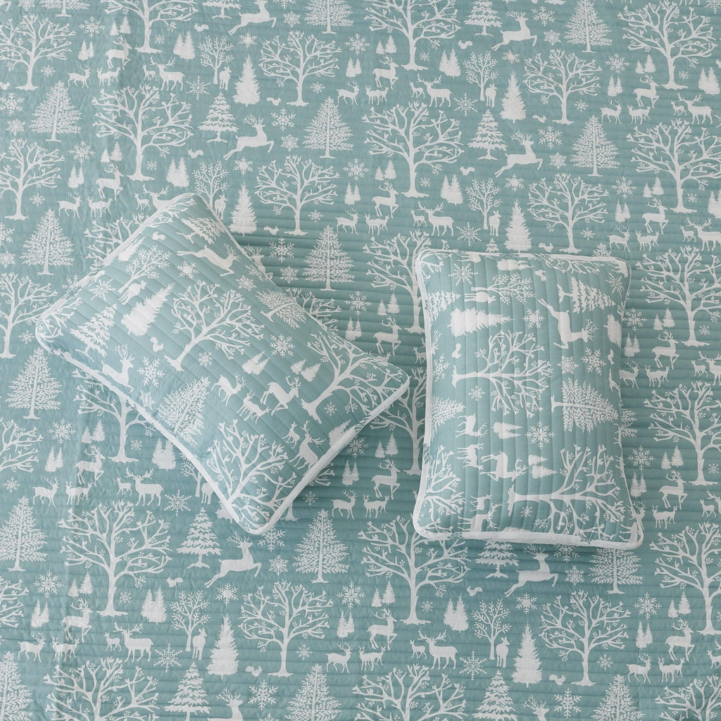 Lodge Woods Quilt - Winter Solstice Collection, photo 3 of 5