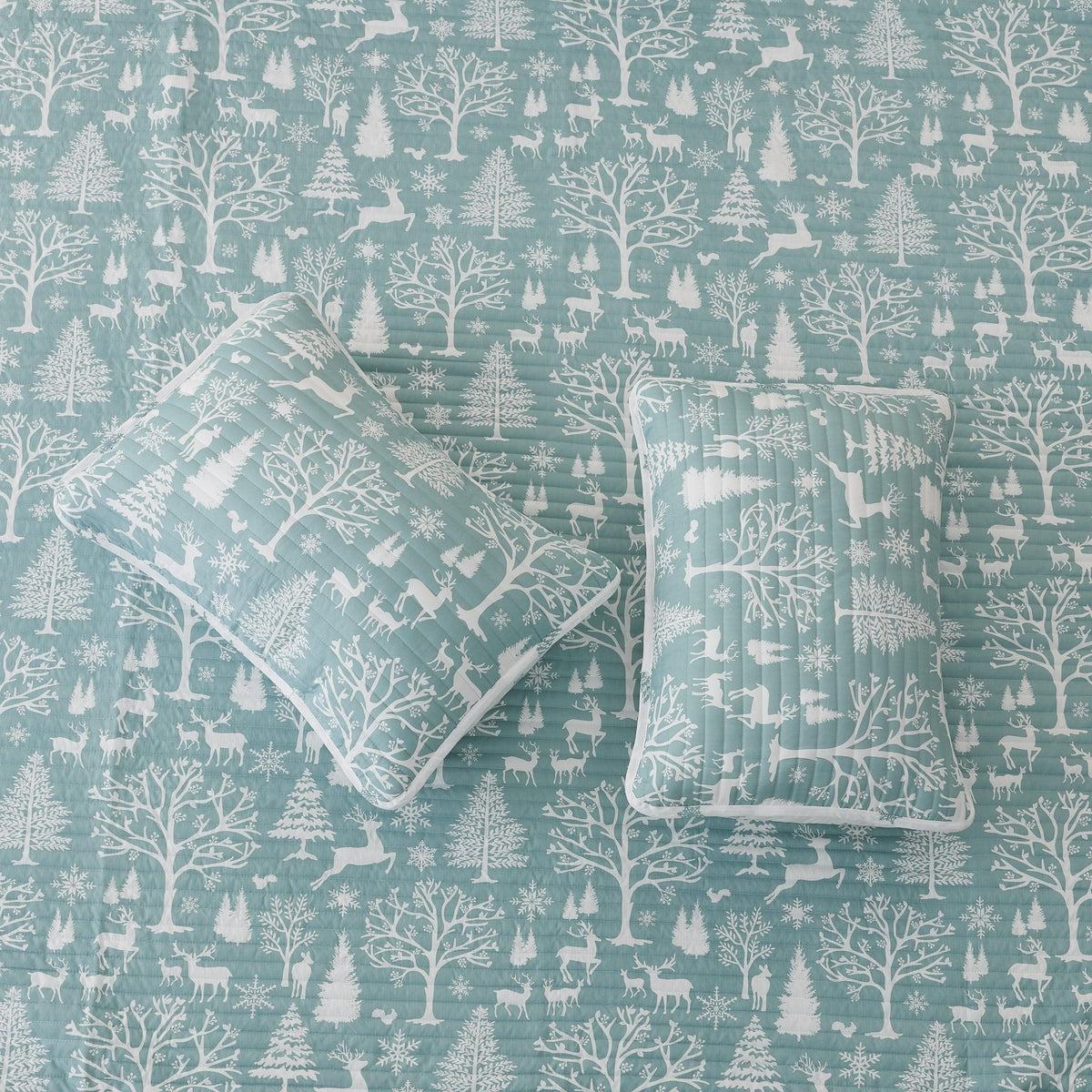 Lodge Woods Quilt - Winter Solstice Collection, photo 3 of 5