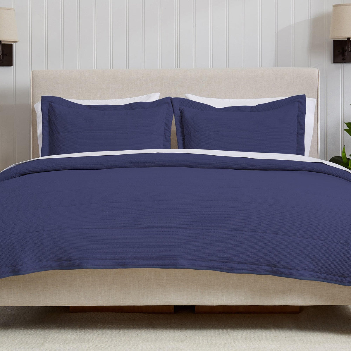 Textured Striped Quilt Set - Ellie Collection, photo 4 of 21