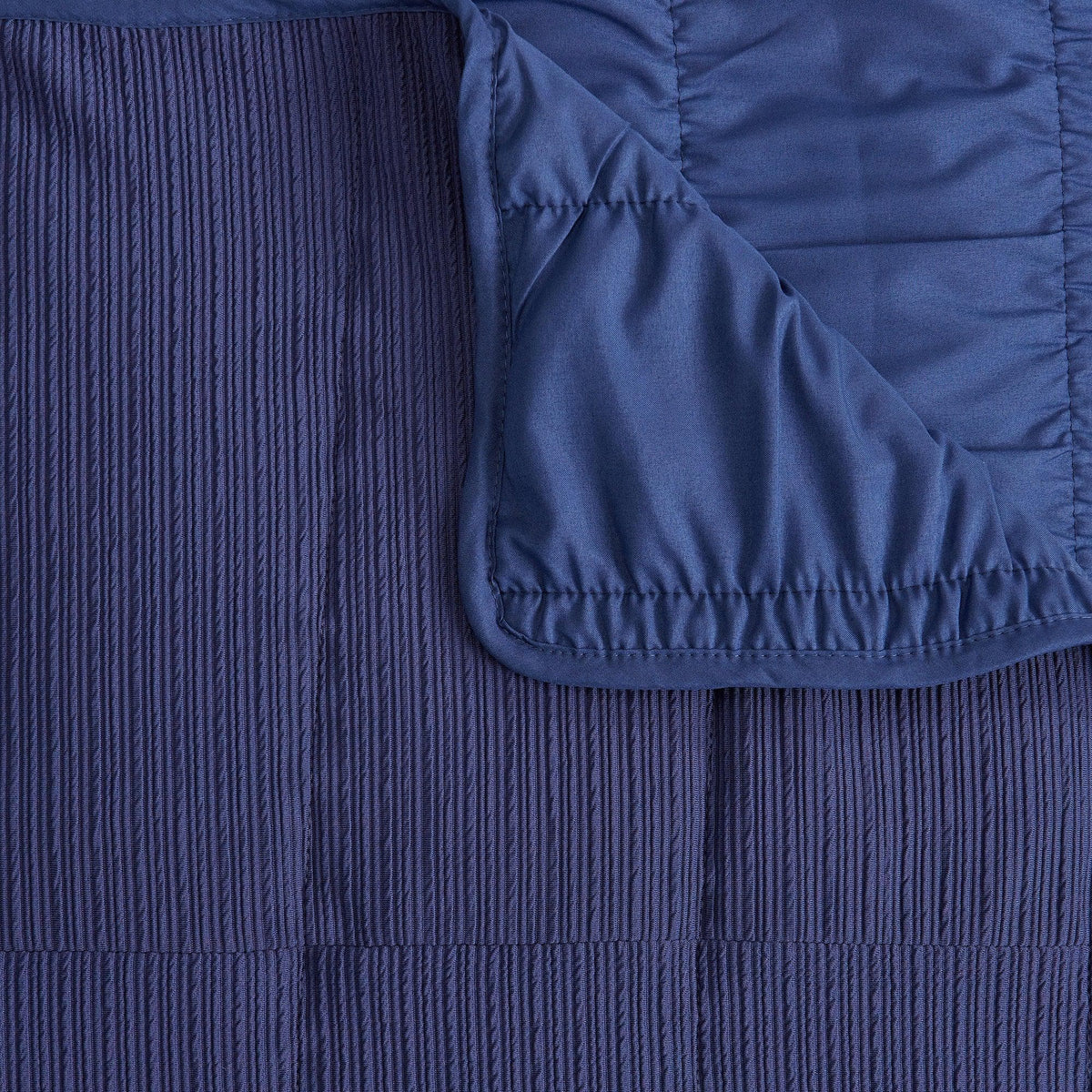 Textured Striped Quilt Set - Ellie Collection, photo 7 of 21