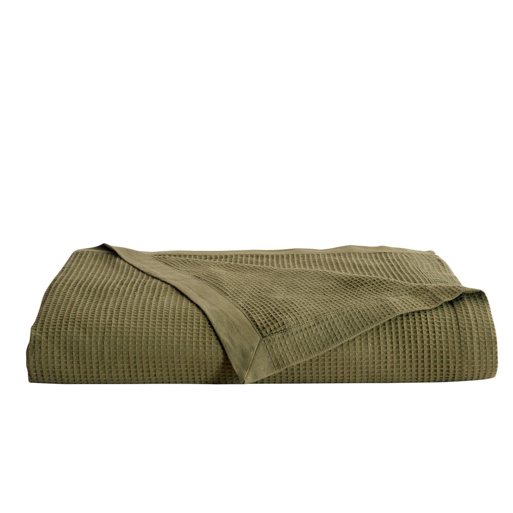 100% Cotton Small Waffle Weave Blanket - Hazel Collection, photo 5 of 36