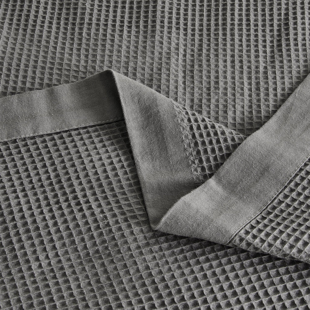 100% Cotton Small Waffle Weave Blanket - Hazel Collection, photo 10 of 36