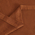 100% Cotton Small Waffle Weave Blanket - Hazel Collection, photo 34 of 36