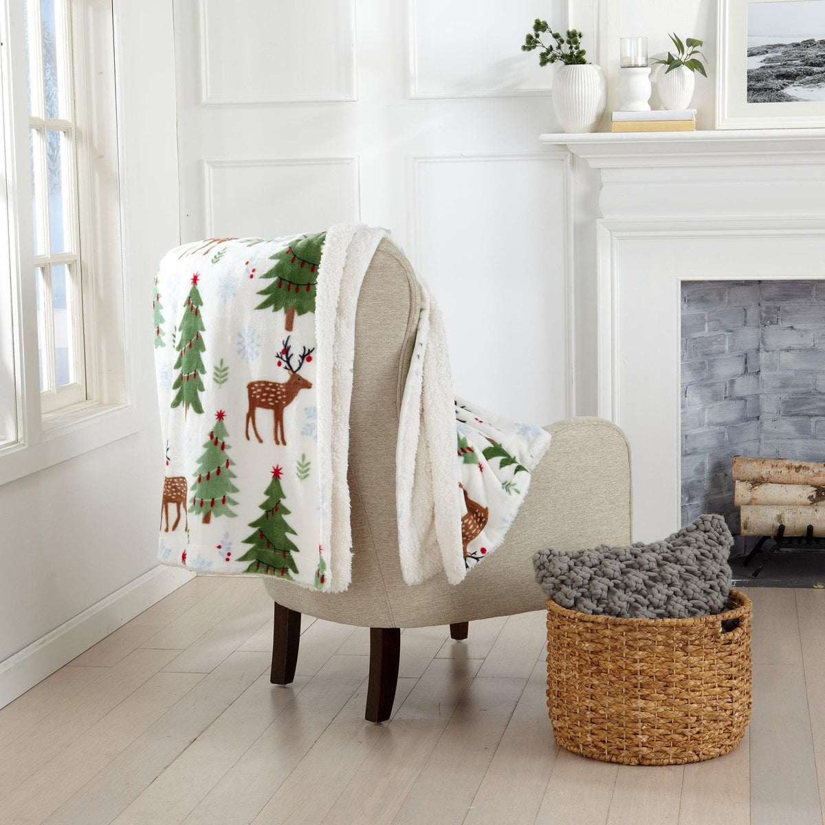 Sherpa Throw Blanket - Eve, photo 16 of 57