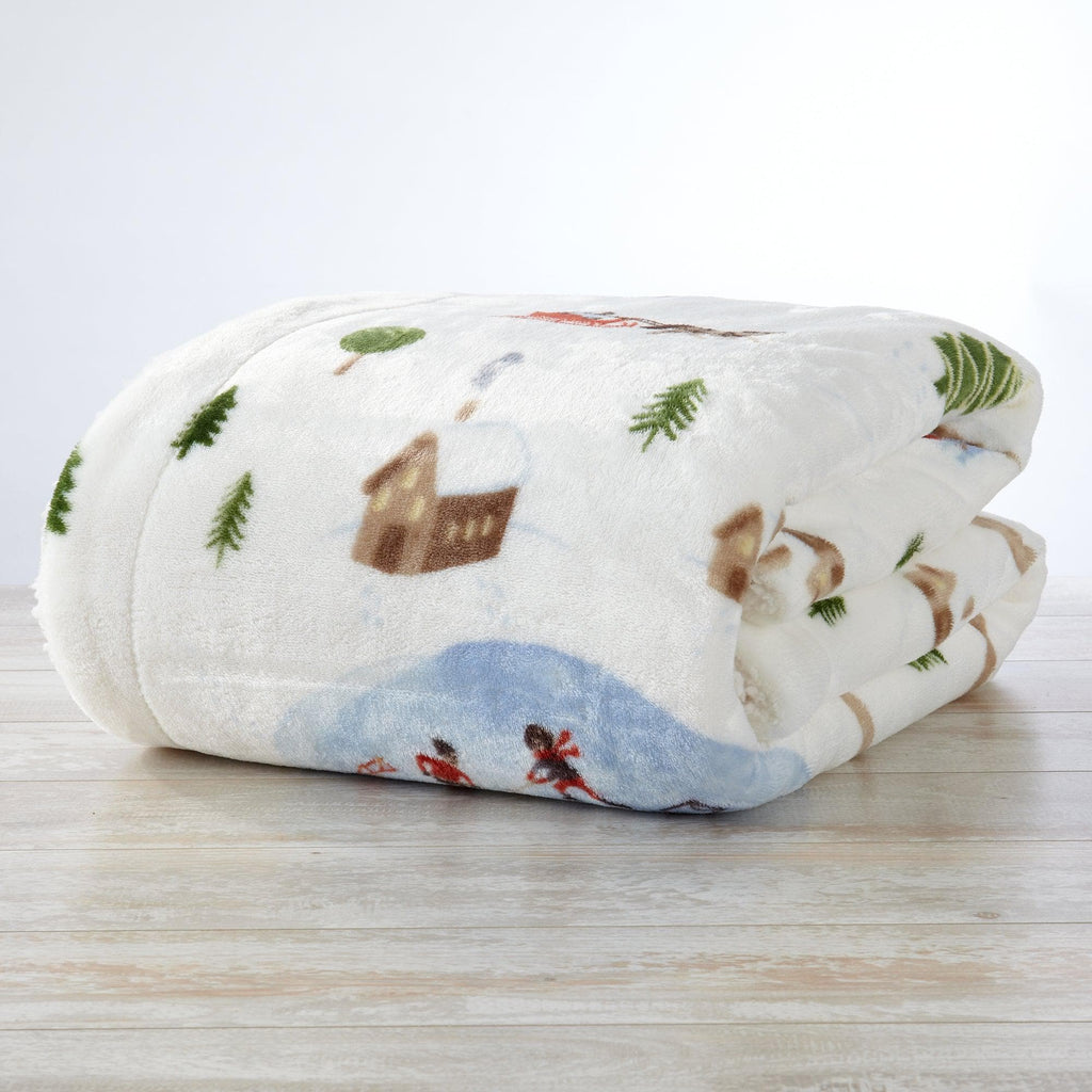 Sherpa Throw Blanket - Hudson Collection, photo 32 of 34
