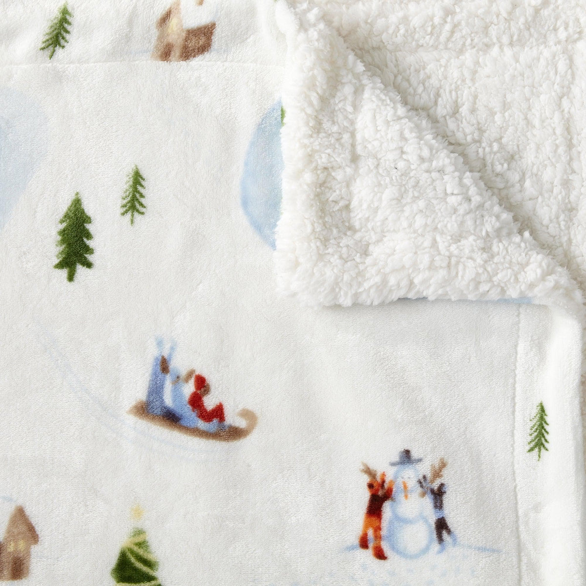 Sherpa Throw Blanket - Hudson Collection, photo 34 of 34