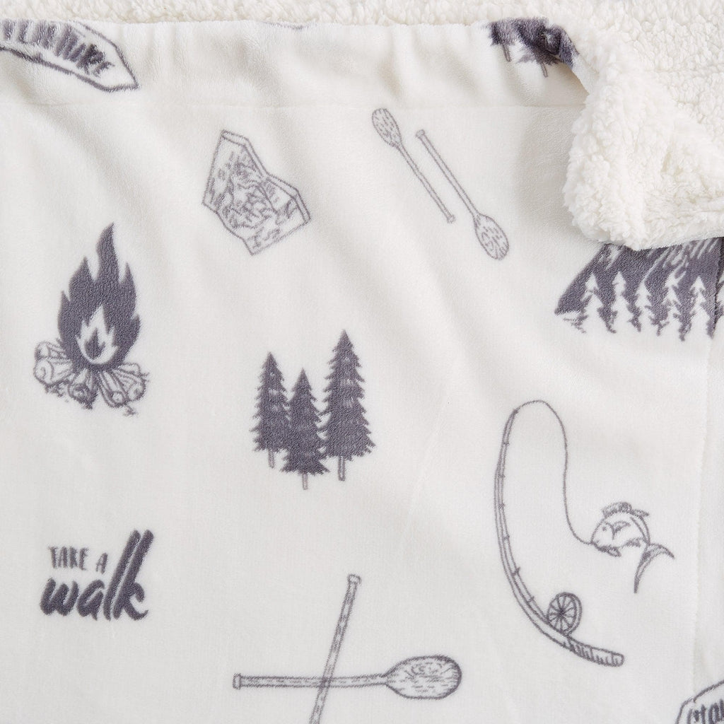 Sherpa Throw Blanket - Hudson Collection, photo 30 of 34