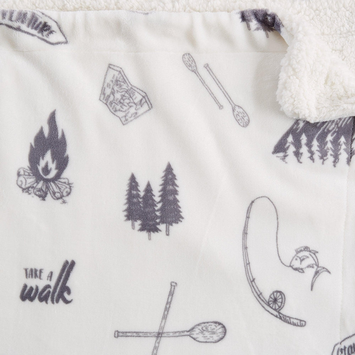 Sherpa Throw Blanket - Hudson Collection, photo 30 of 34