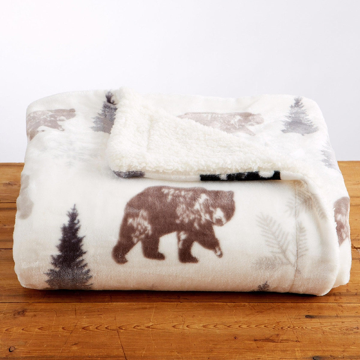 Sherpa Throw Blanket - Hudson Collection, photo 20 of 34