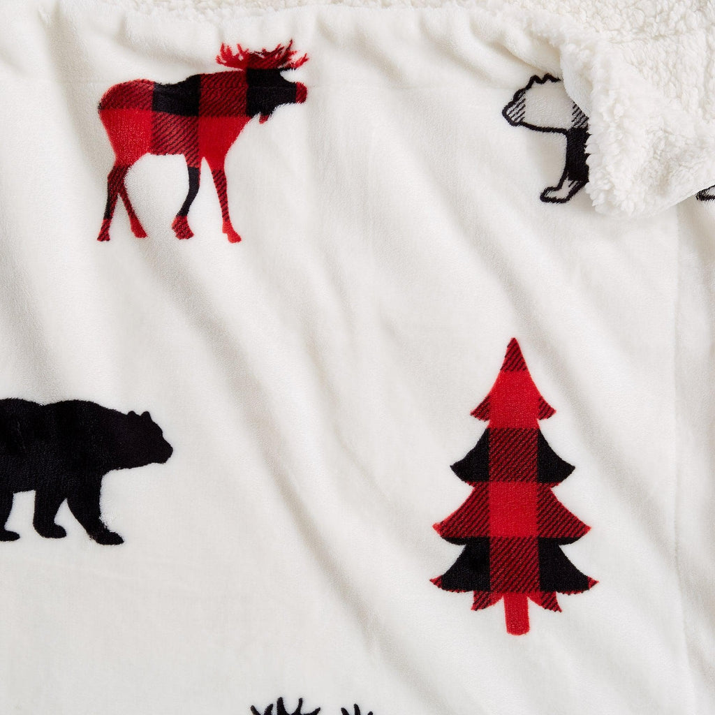 Sherpa Throw Blanket - Hudson Collection, photo 18 of 34