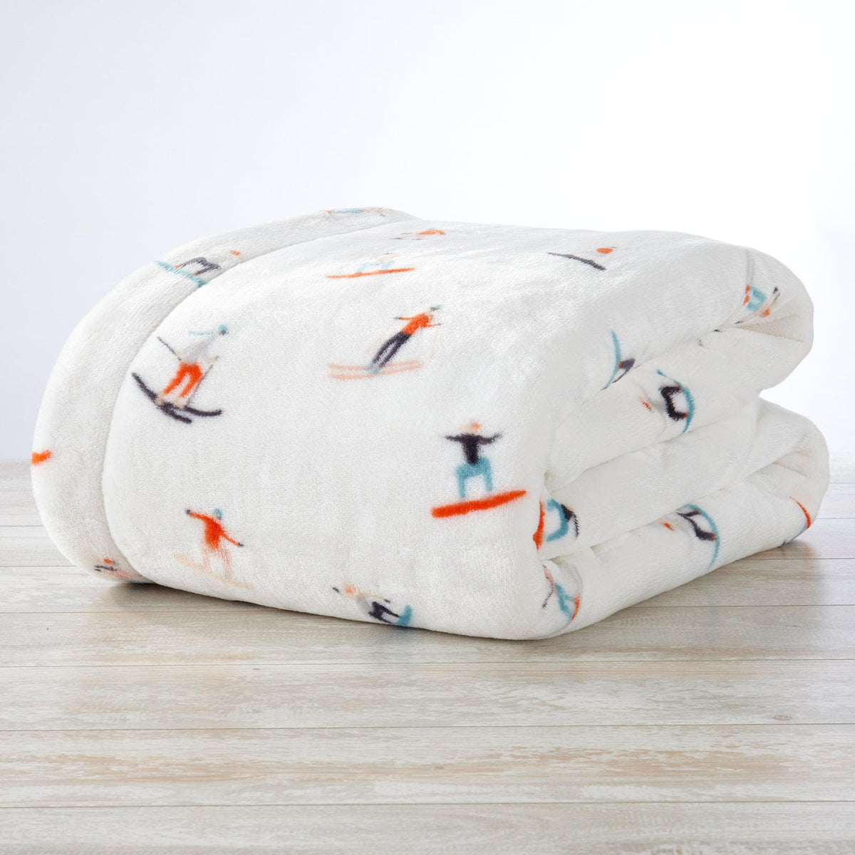 Sherpa throw blanket, Hudson Collection, photo 8 of 10