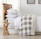 Velvet Plush Sherpa Luxury Bed Blanket - Cielo, photo 7 of 70