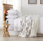 Velvet Plush Sherpa Luxury Bed Blanket - Cielo, photo 54 of 70
