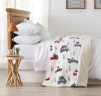 Velvet Plush Sherpa Luxury Bed Blanket - Cielo, photo 57 of 70